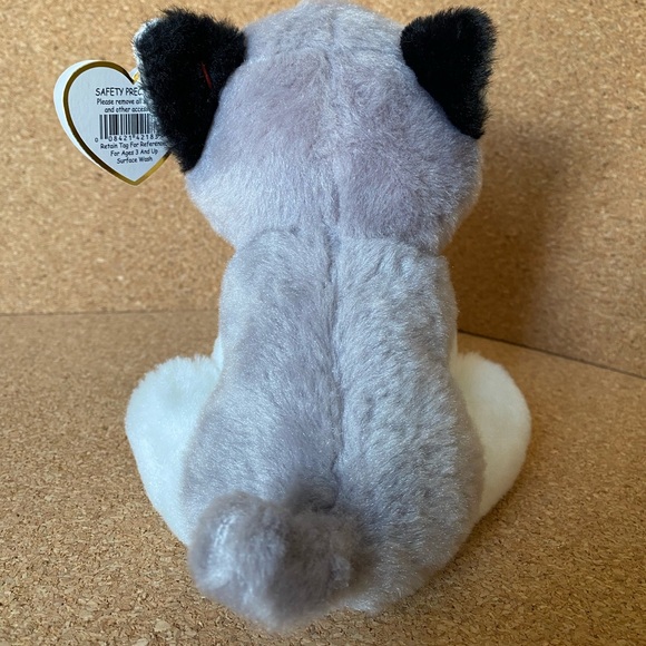⭐️3/20 🧸 - TY Classic Buff the Siberian Husky Plush 6”Beanie Babies toy - Picture 3 of 7